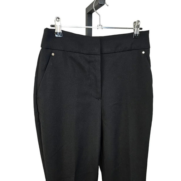 H&M Womens High Waisted Black Trousers Size  6 - Picture 4 of 7